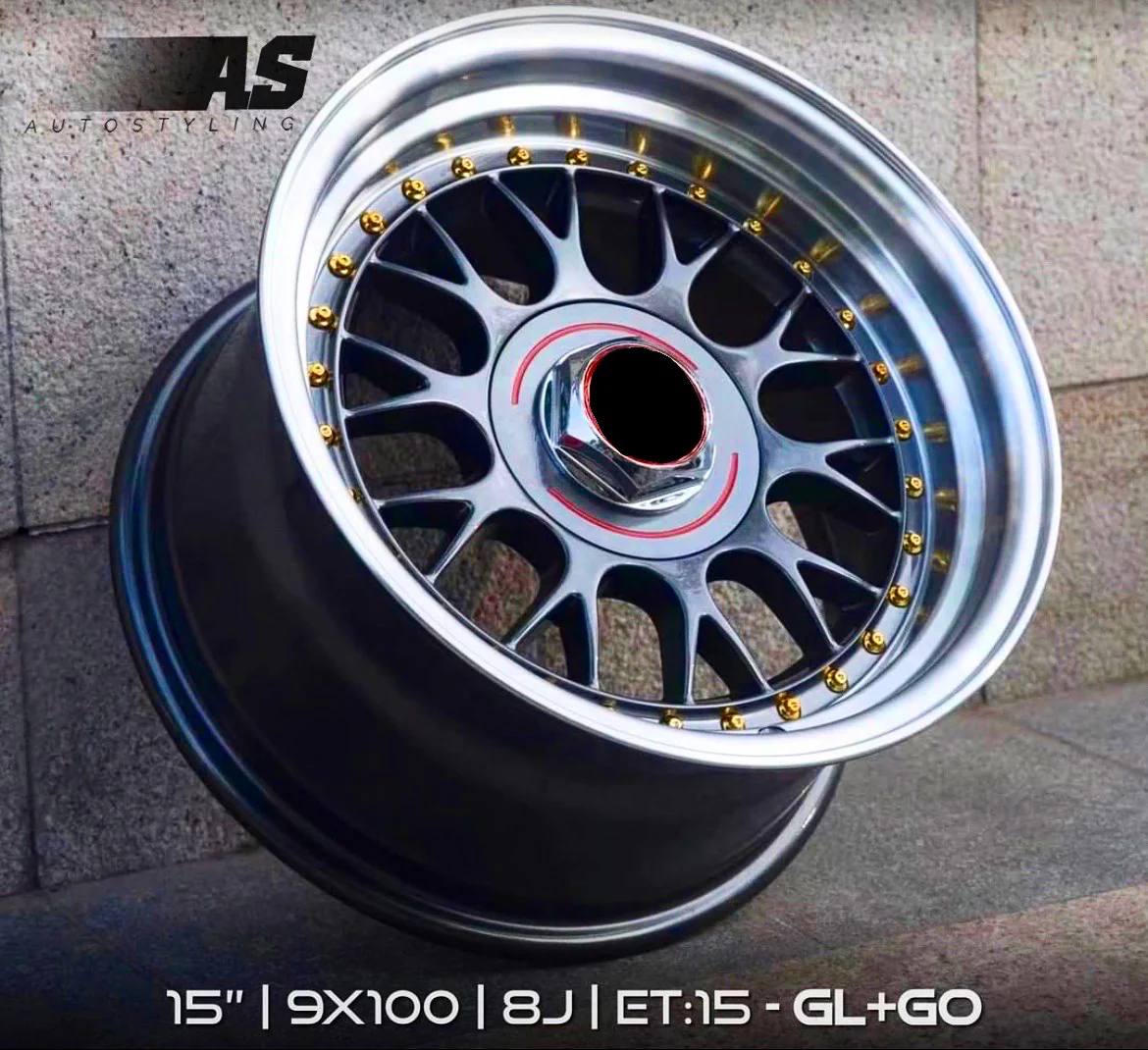 15” AS 5031 - BBS STYLE WHEELS - Image 14