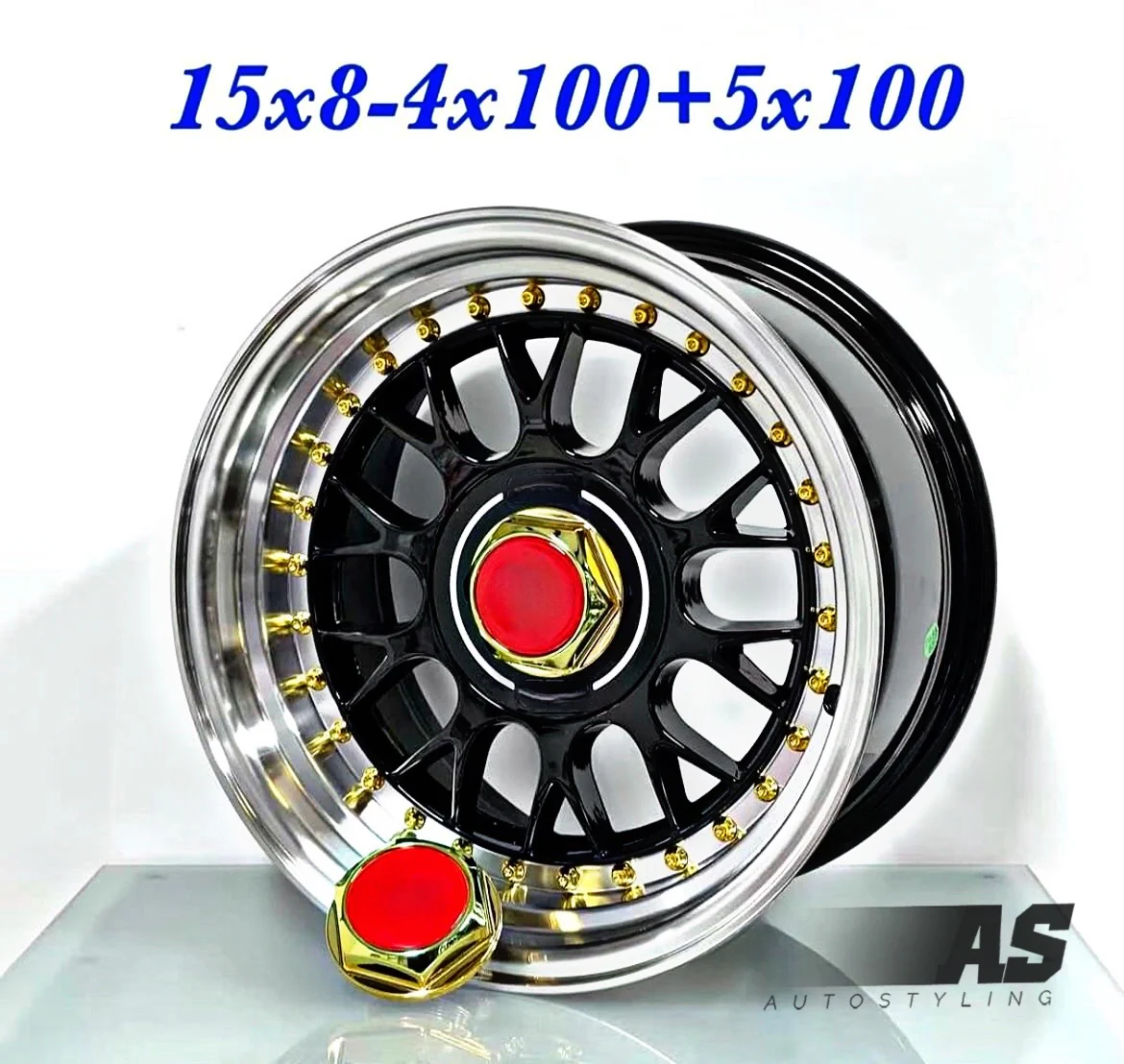 15” AS 5031 - BBS STYLE WHEELS - Image 15