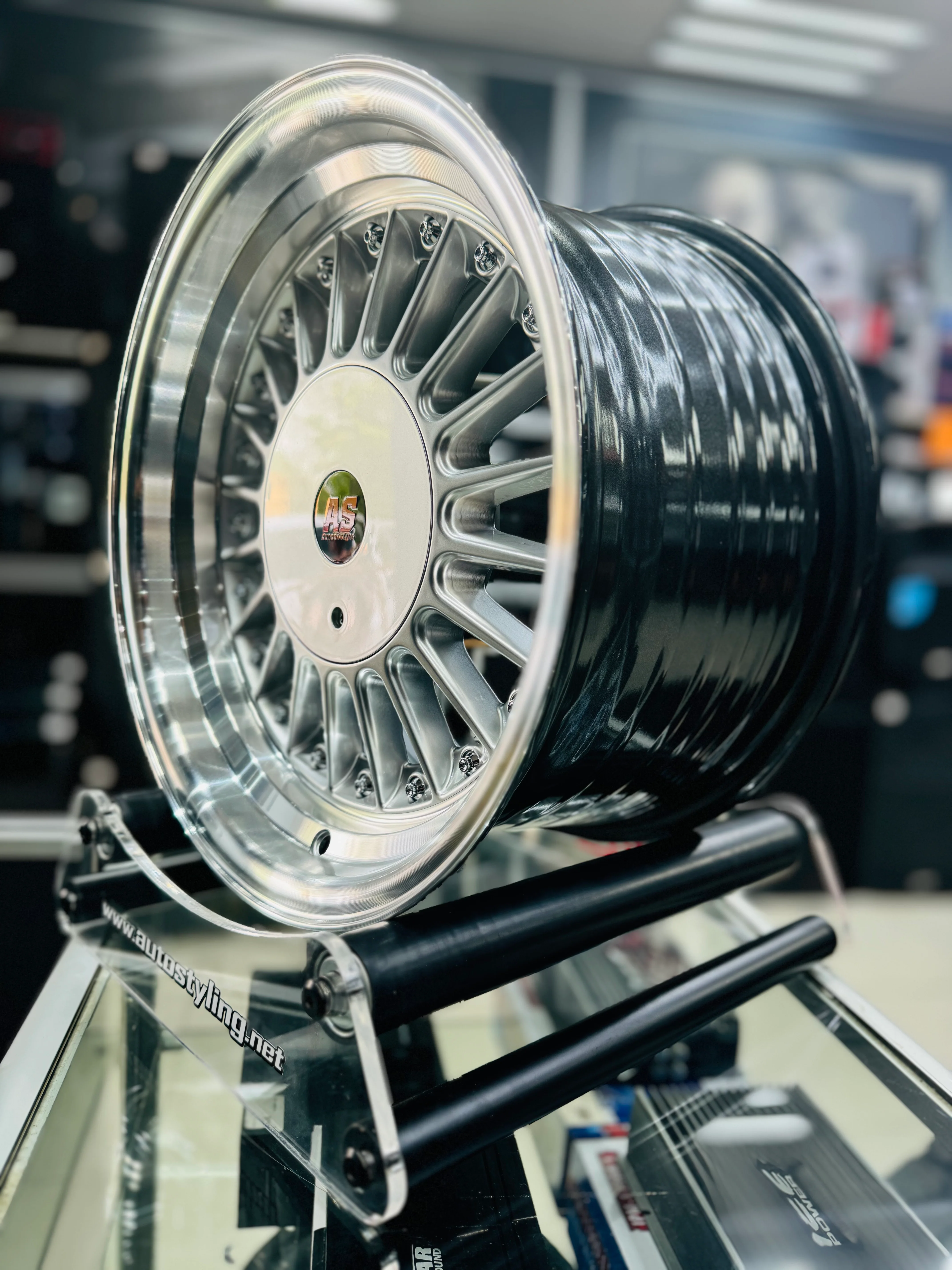 15” AS- 7618 ALPINA 4/100 & 4/114 wheels - Image 3