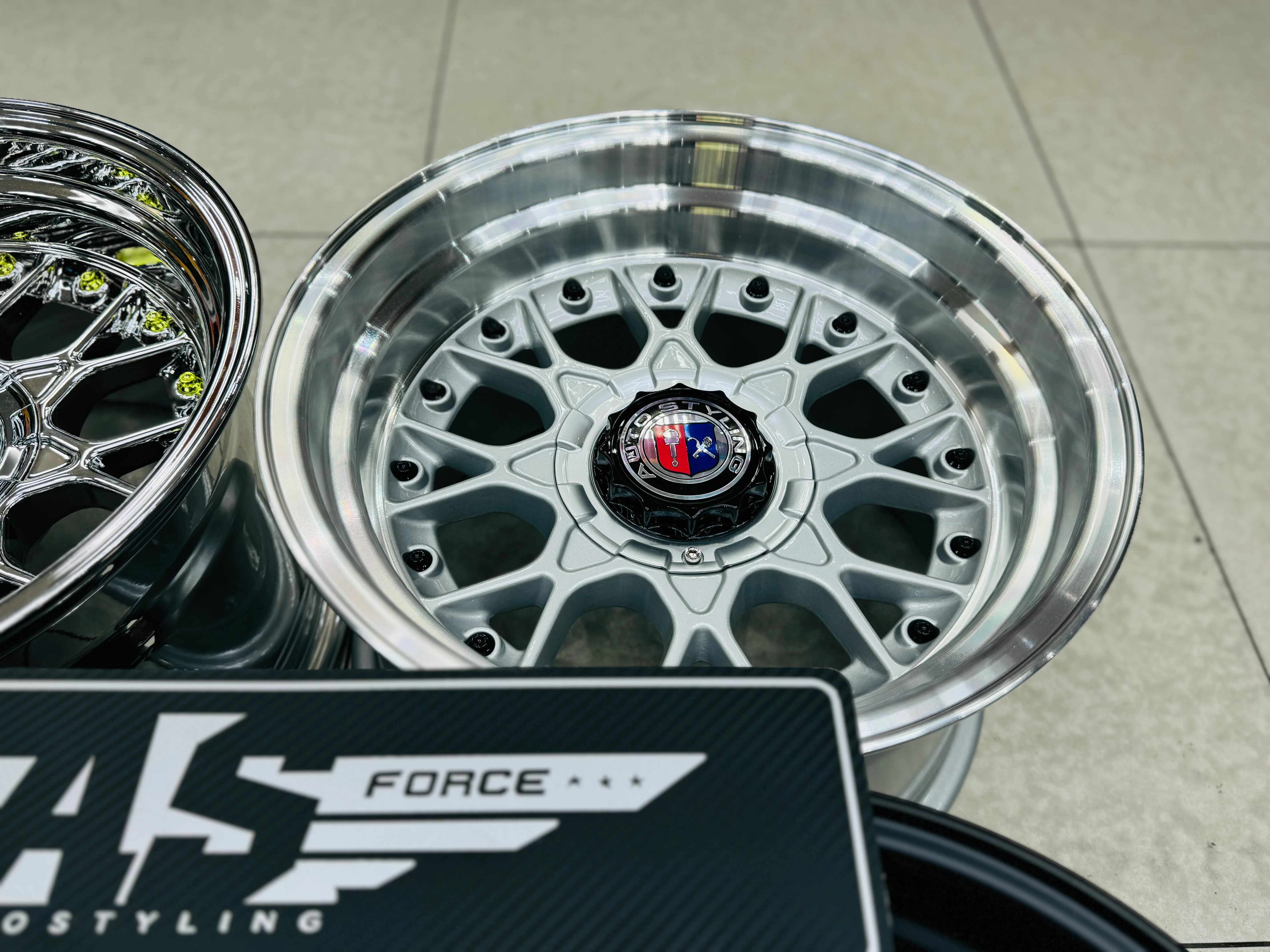 15'' AS- RC2 FULL MATT BLACK  4/100 4/114 - Image 13