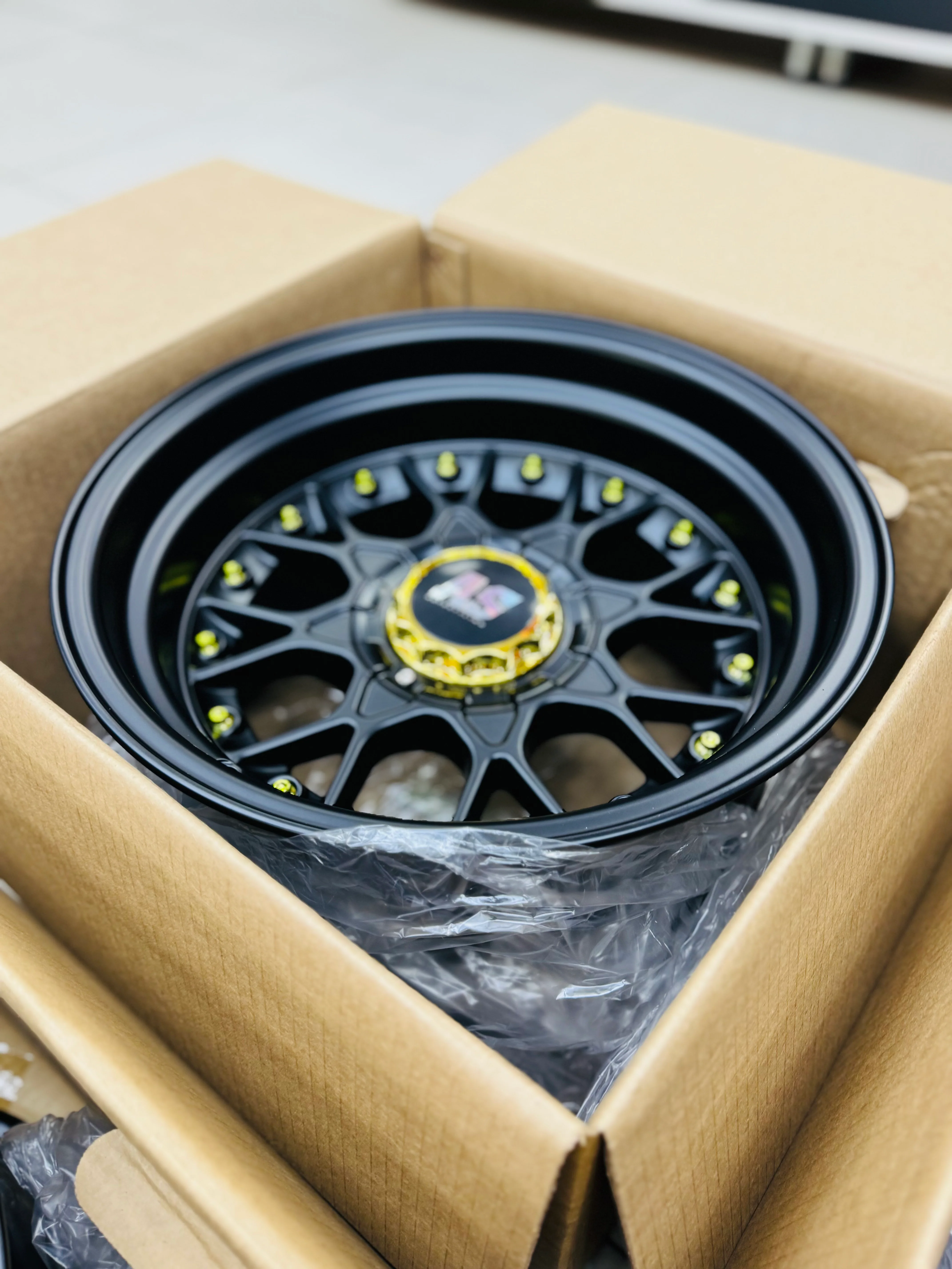 15'' AS- RC2 FULL MATT BLACK  4/100 4/114 - Image 6