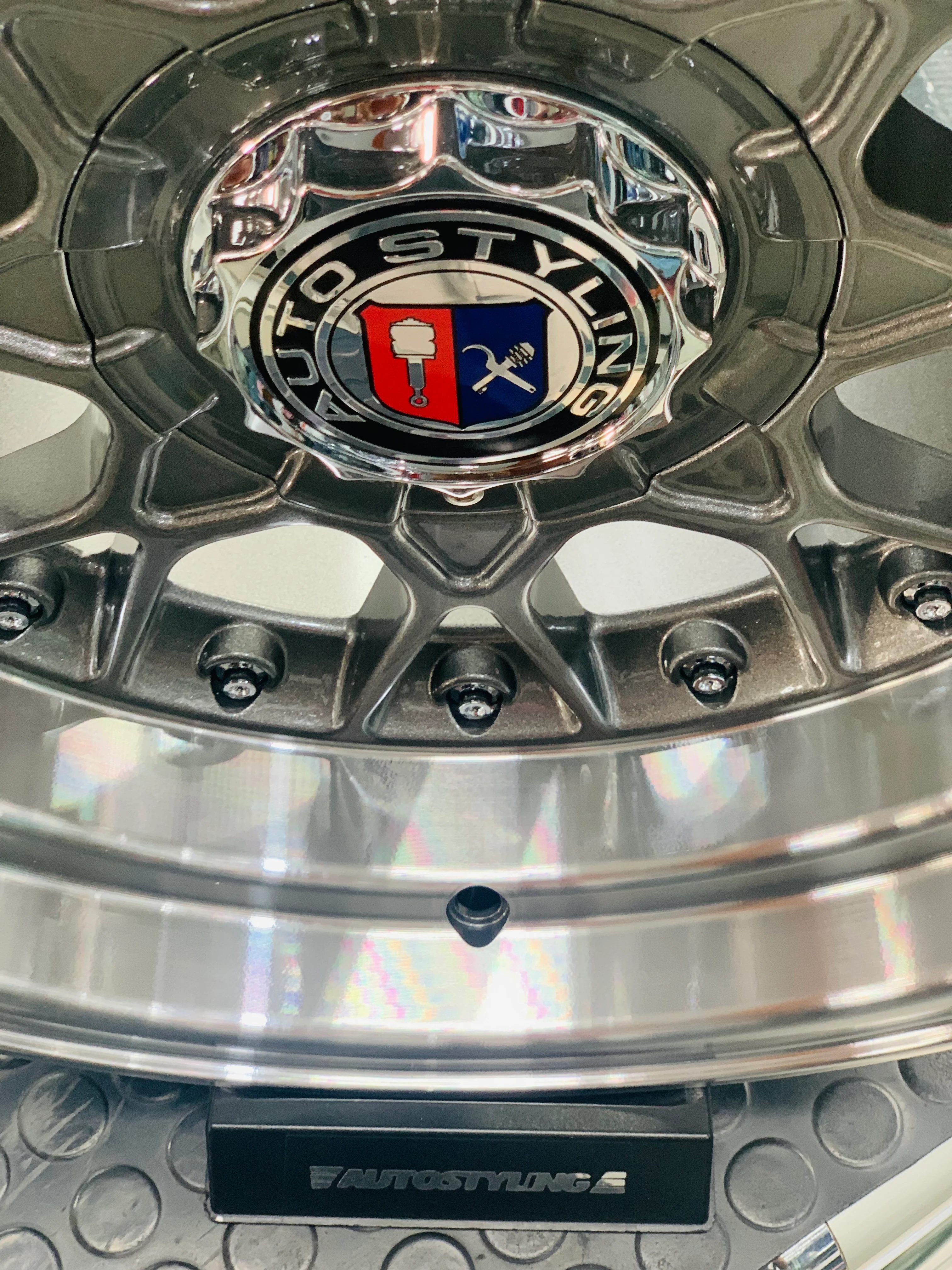 15'' AS- RC2 GUNMETAL   4/100 4/114 WHEELS - Image 4