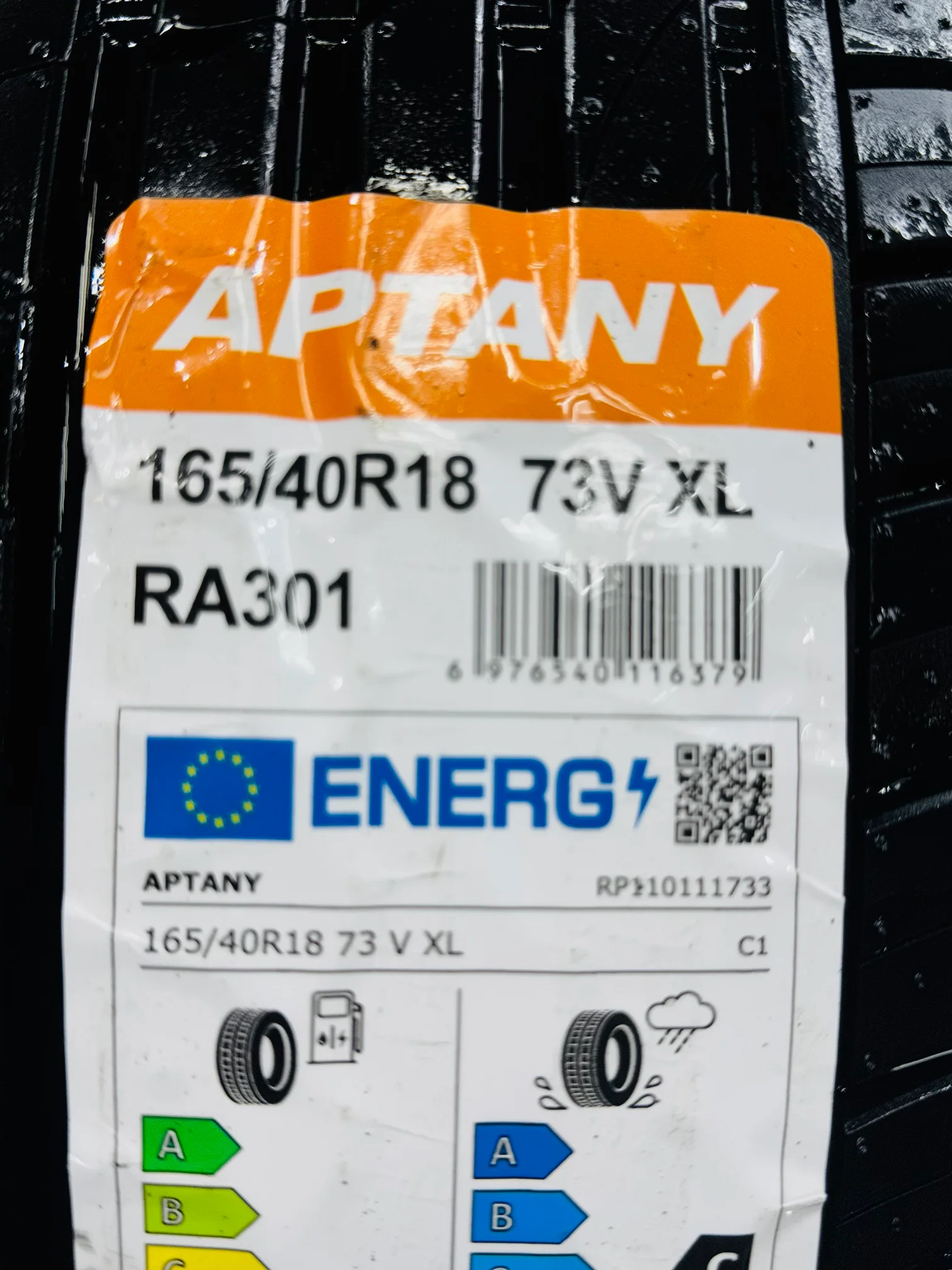 165/40/18 APTANY RA301 - Image 12