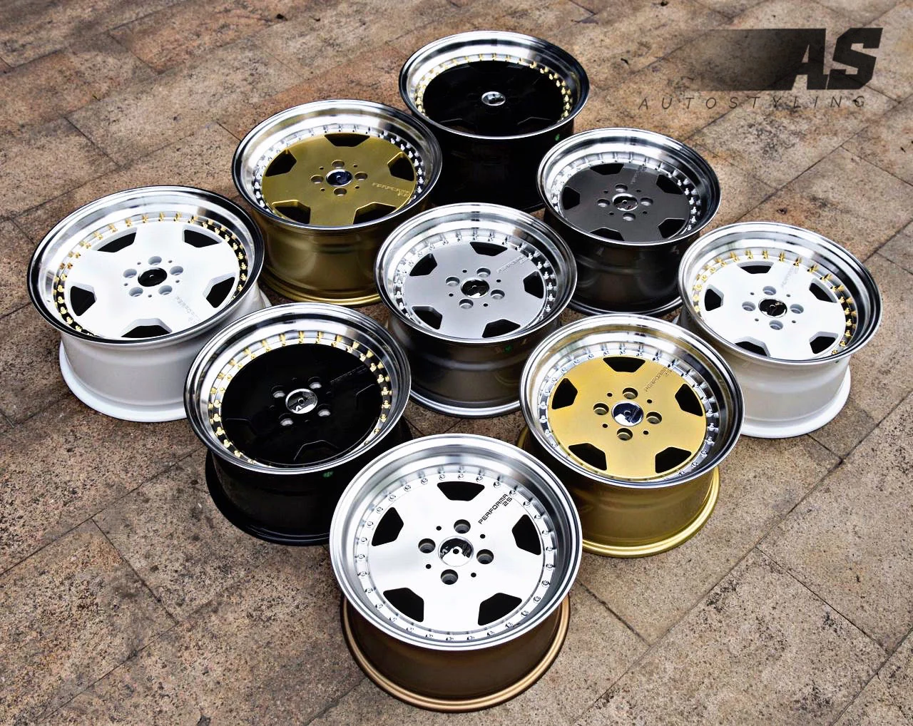 17''  AS-AMG PERFORMA M/ BLOCK 4/100 & 5/100 WHEELS - Image 14