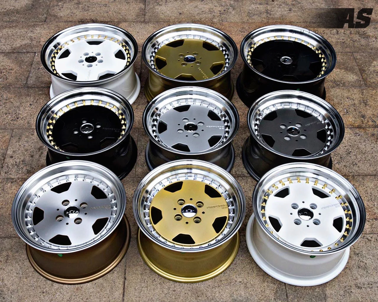 17''  AS-AMG PERFORMA M/ BLOCK 4/100 & 5/100 WHEELS - Image 20