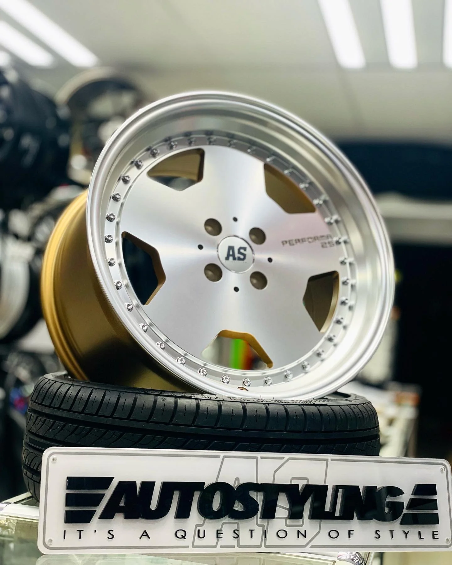 17''  AS-AMG PERFORMA M/ BLOCK 4/100 & 5/100 WHEELS - Image 40