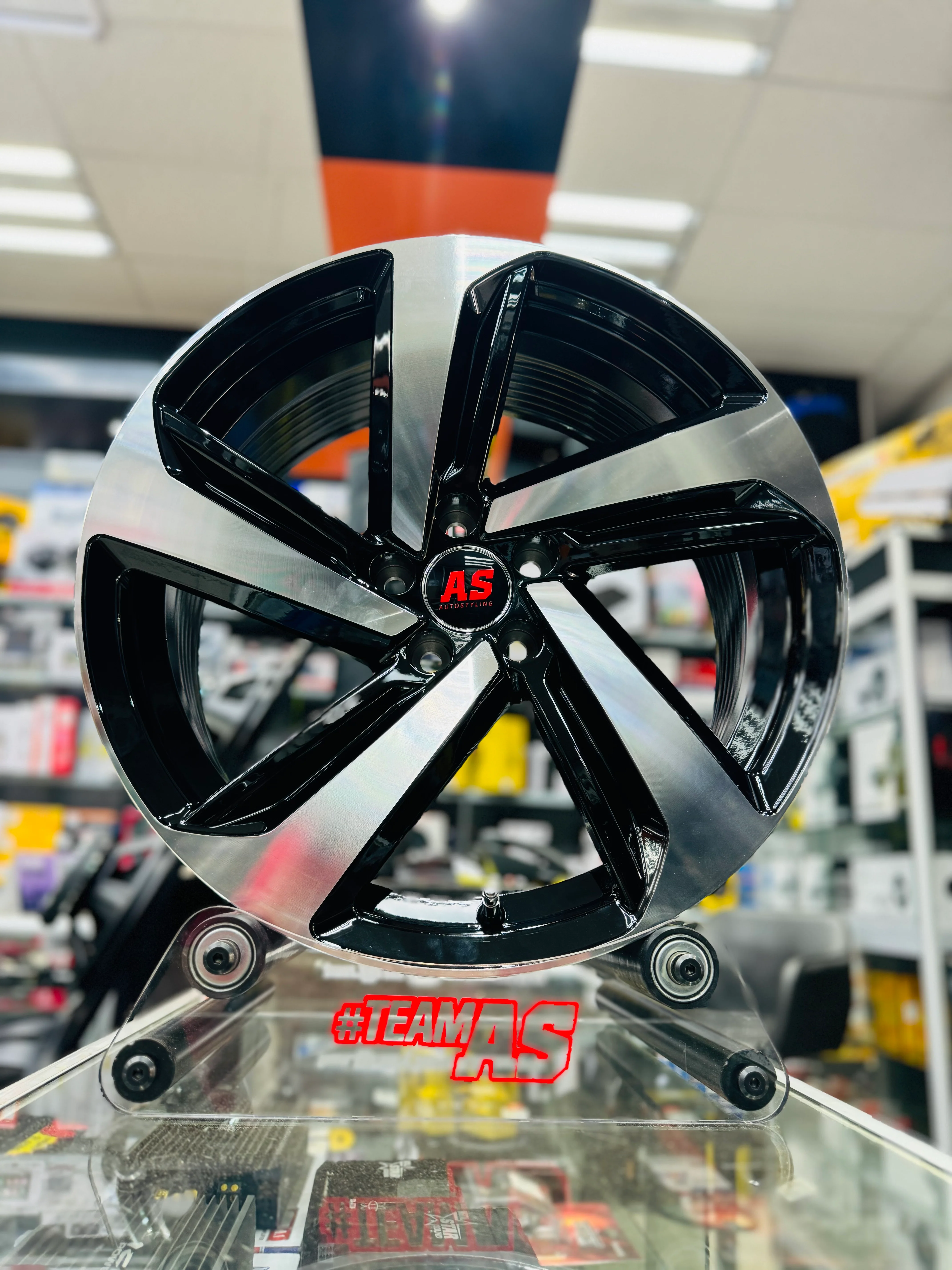 17” AS- GTI 5/100 BLACK MACHINE FACE - Image 4