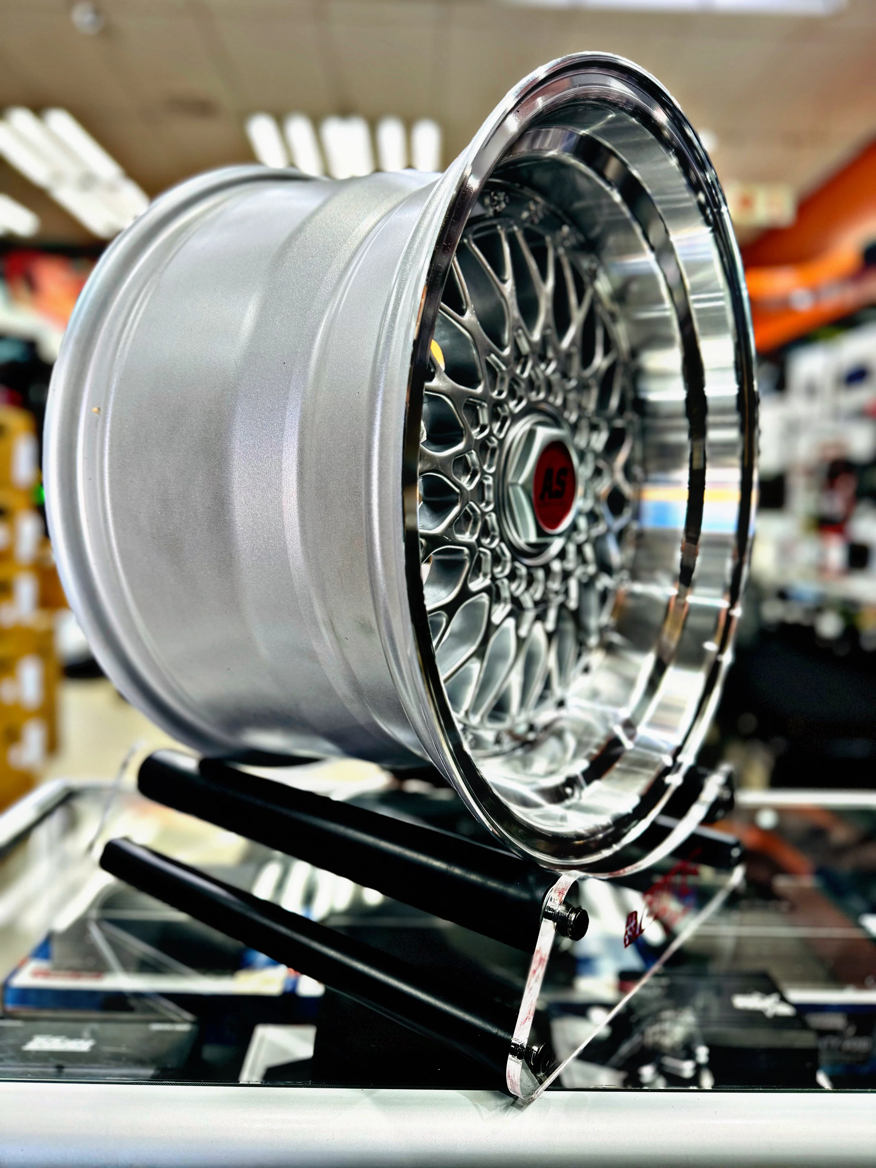 17” AS-MESH 8.5/10j 4/100 4/114 SILVER - Image 7