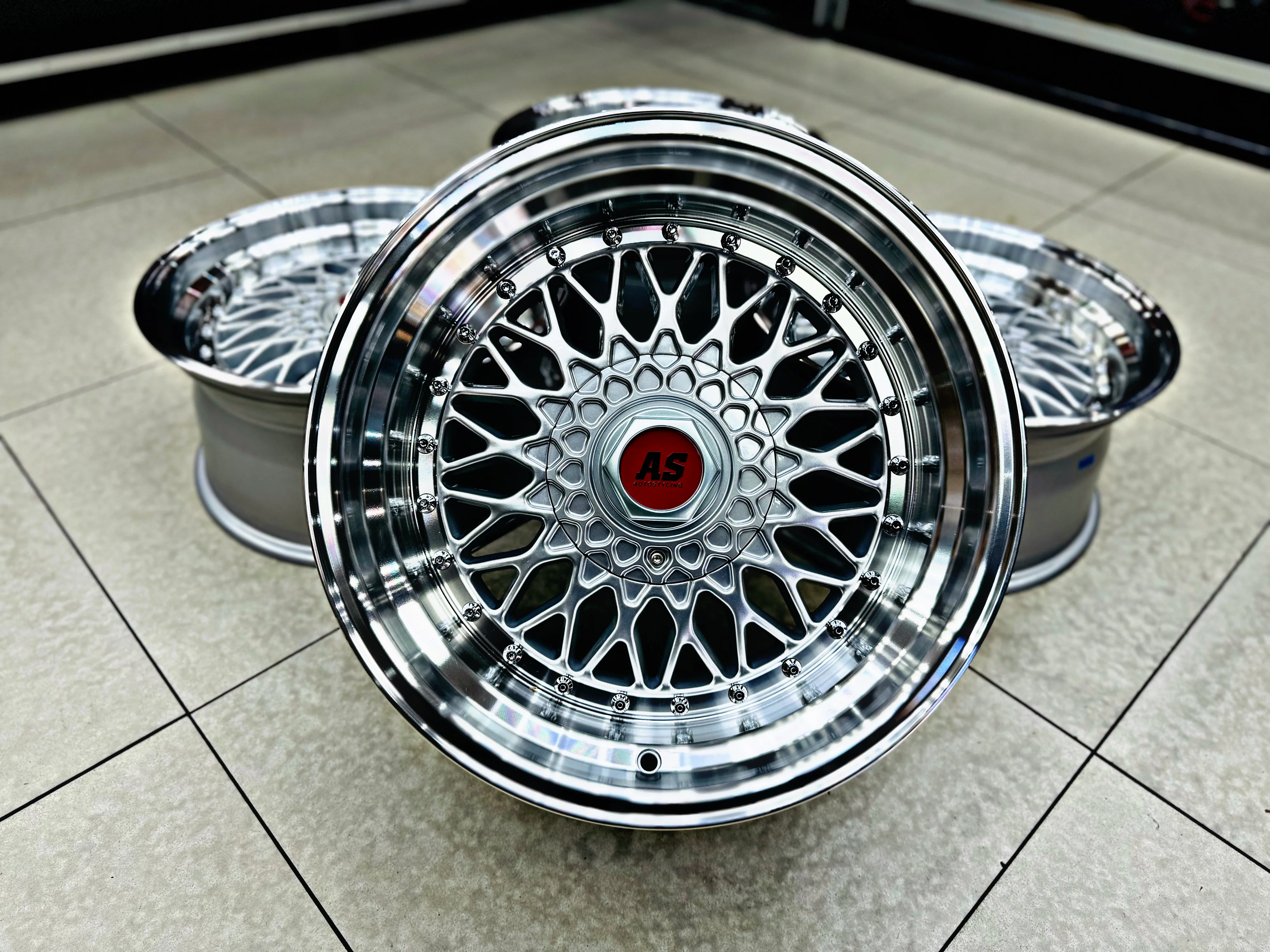 17” AS-MESH 8.5/10j 4/100 4/114 SILVER - Image 12