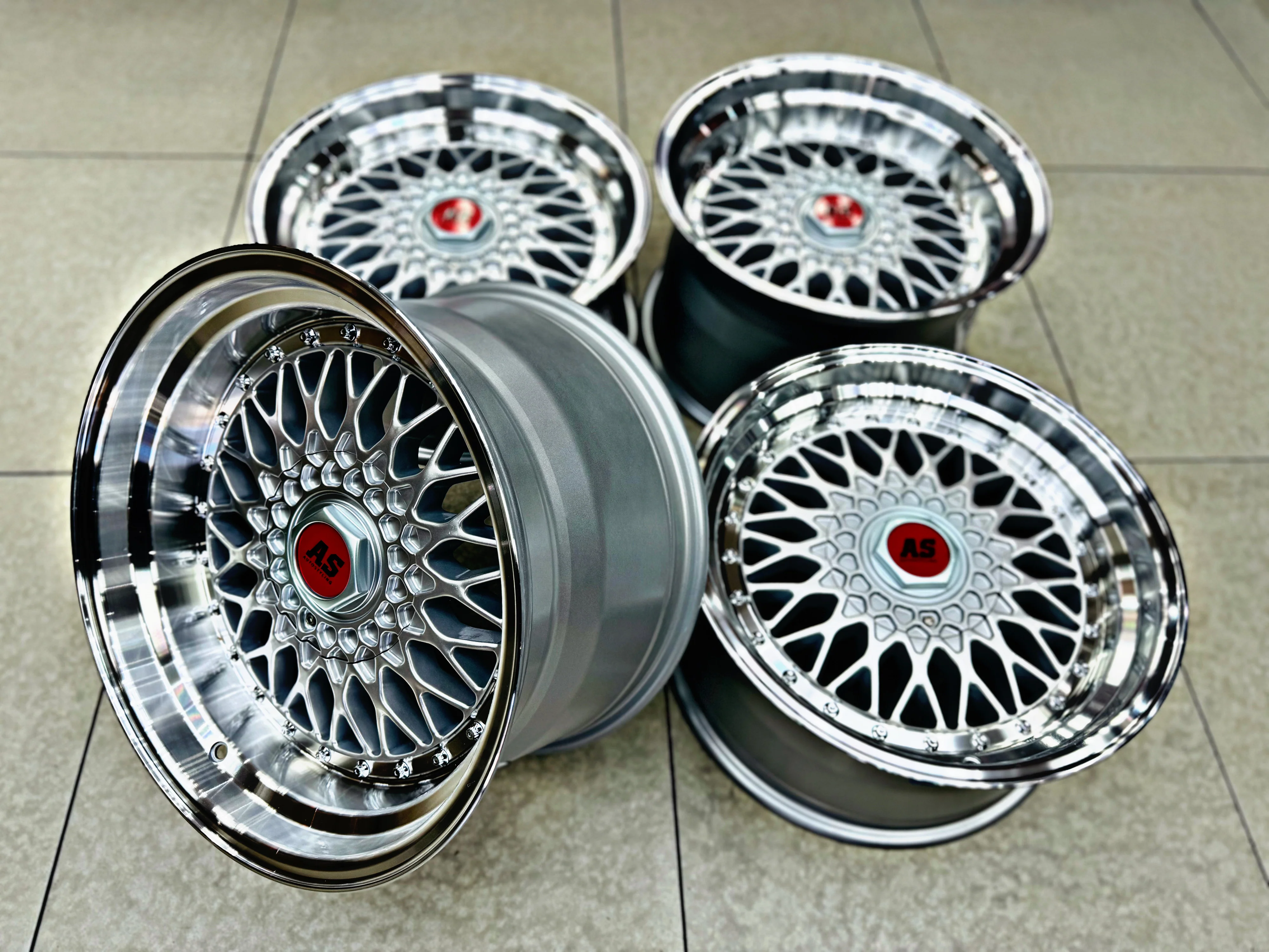 17” AS-MESH 8.5/10j 4/100 4/114 SILVER - Image 14