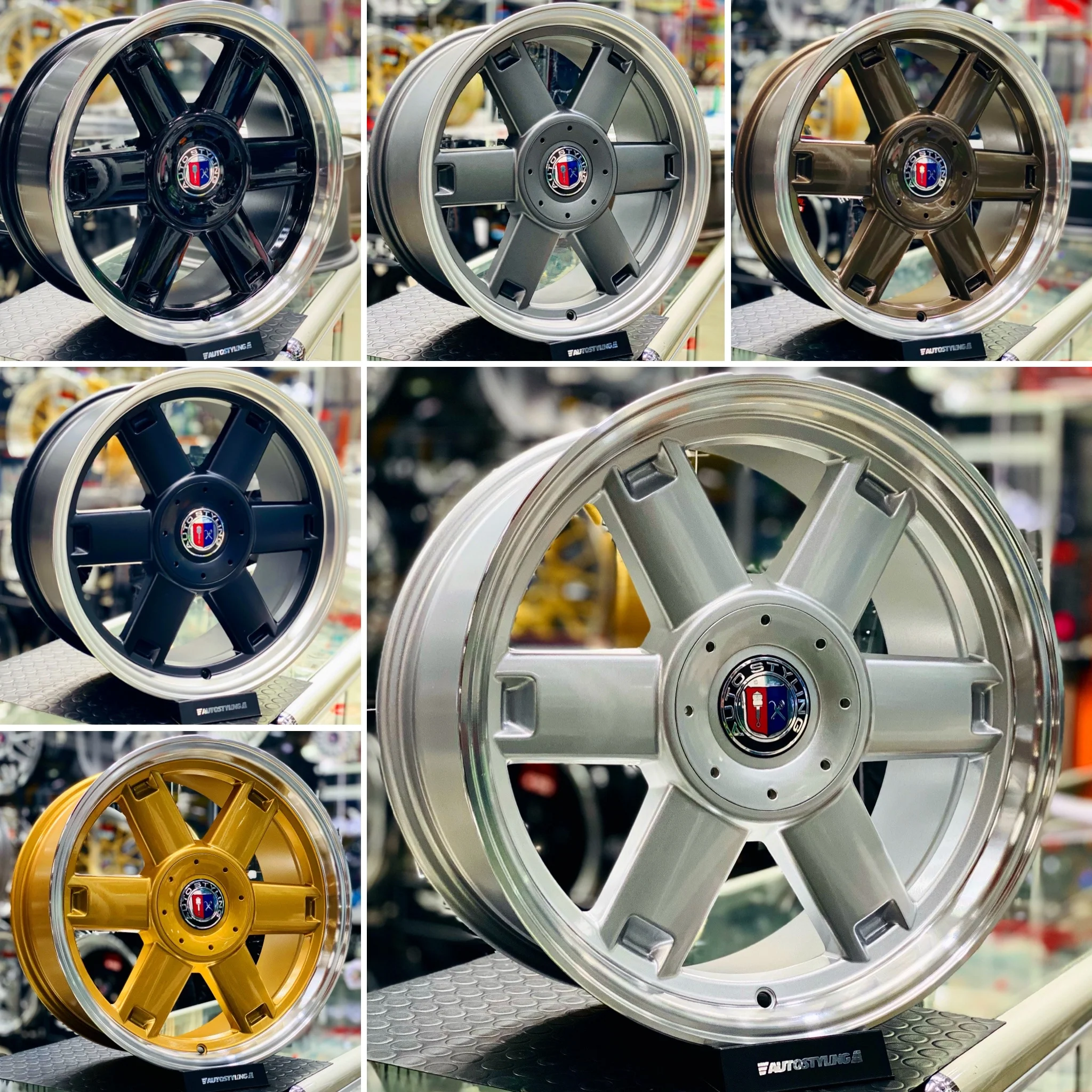 17” AS-VELOCITI RIMS with dish - Image 26