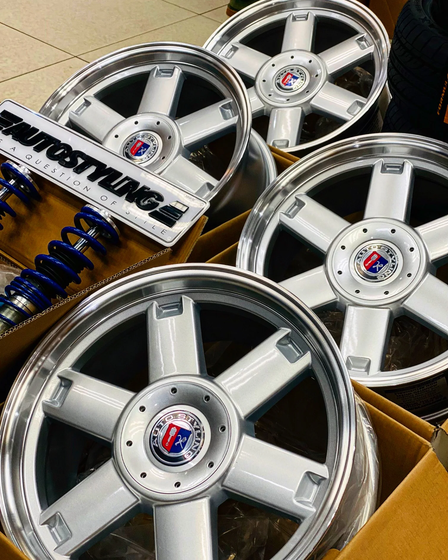 17” AS-VELOCITI RIMS with dish - Image 36