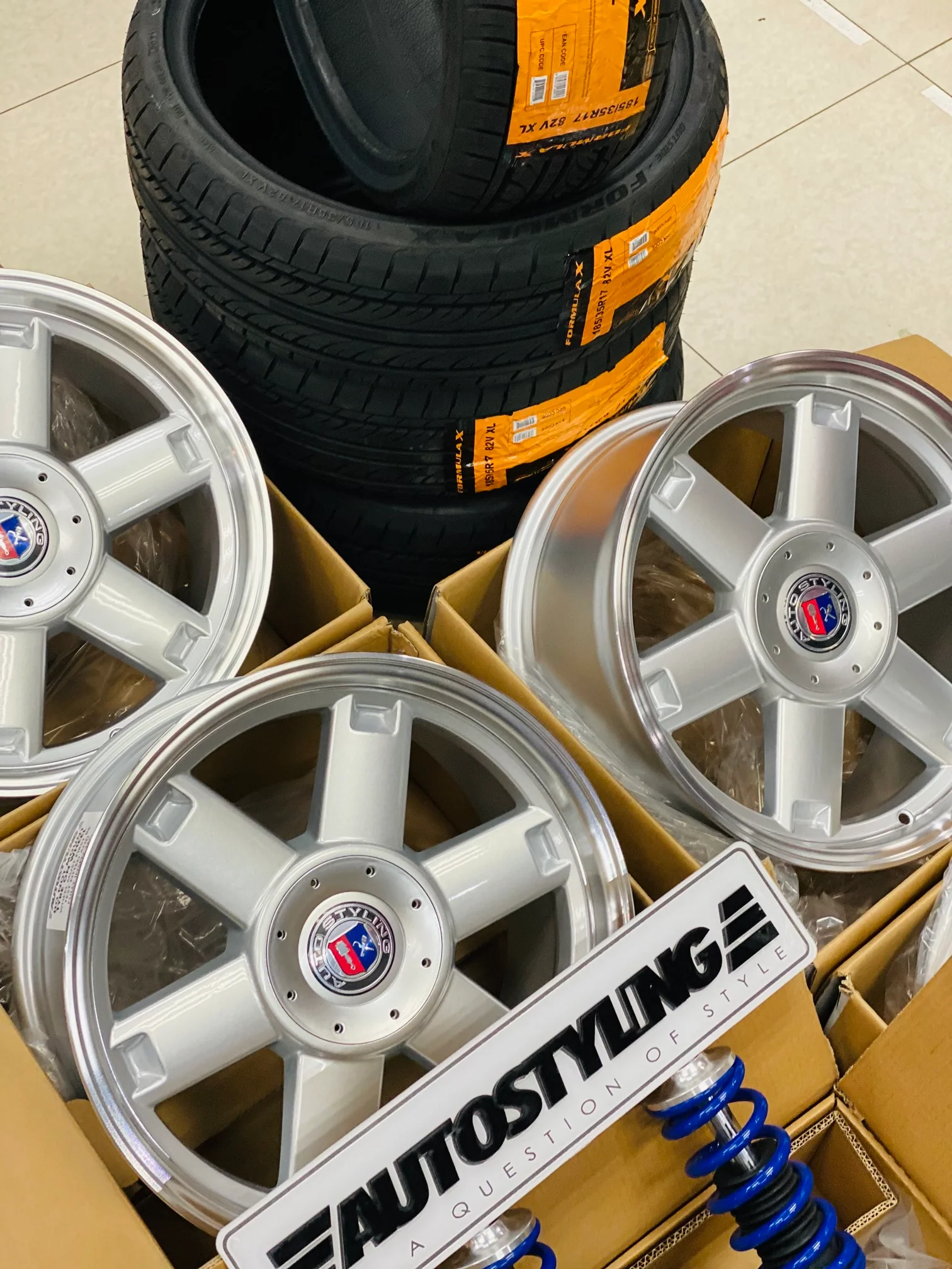 17” AS-VELOCITI RIMS with dish - Image 38