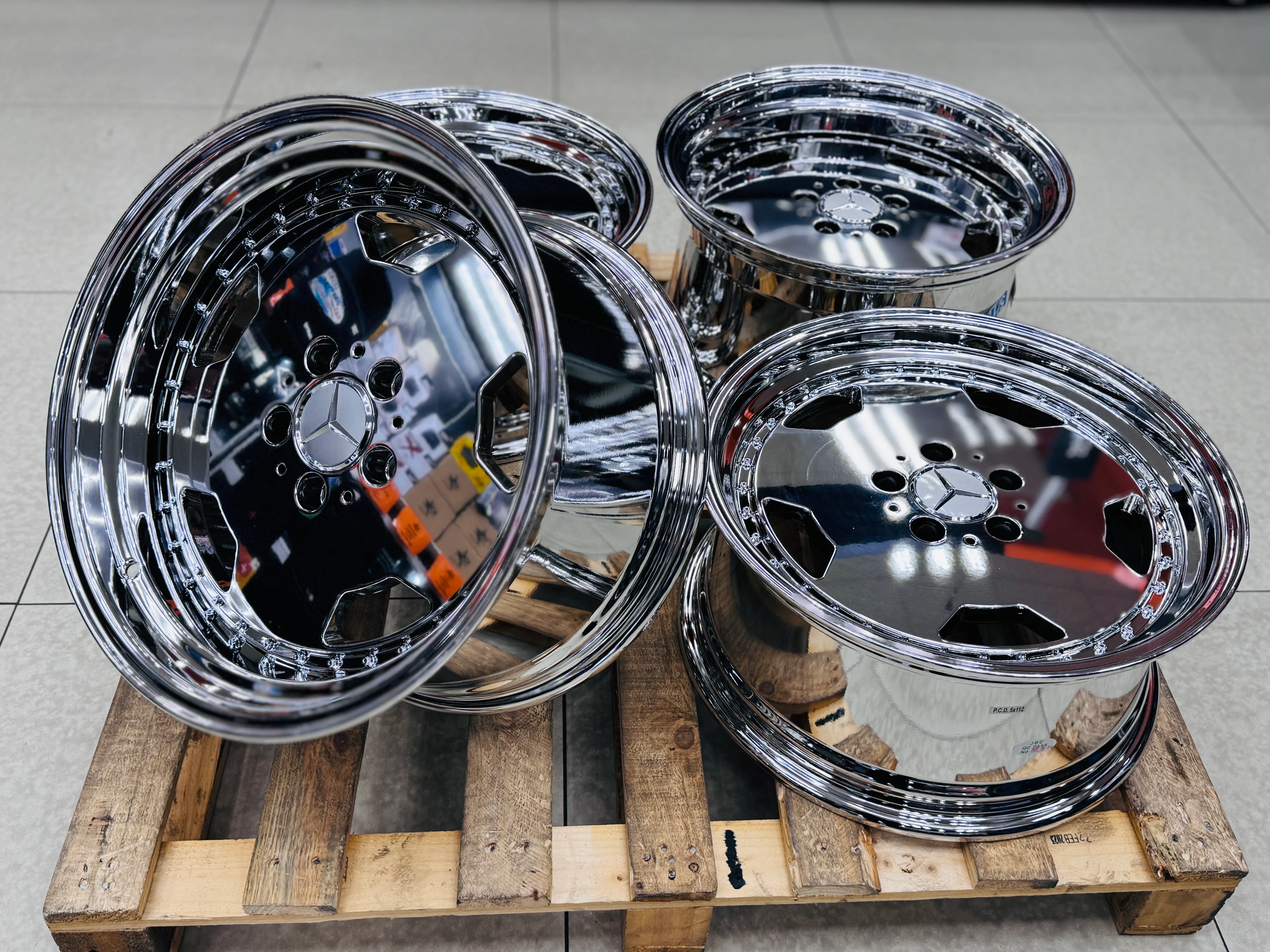 17” PERFORMA CHROME 5x112 - Image 4