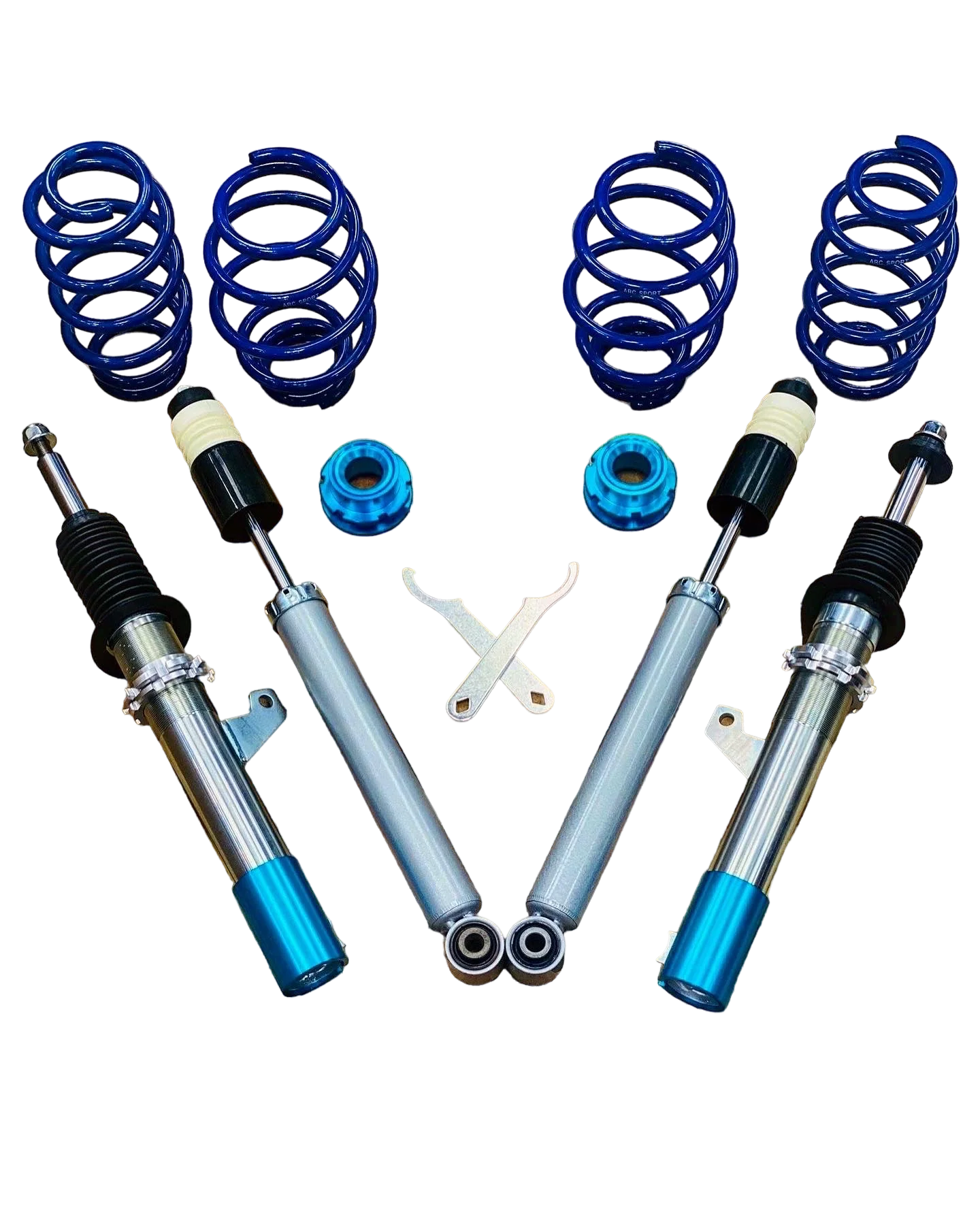 ARC COILOVERS VW GOLF & JETTA MK5 / MK6 & AUDI 8p BLUE or yellow - Image 3
