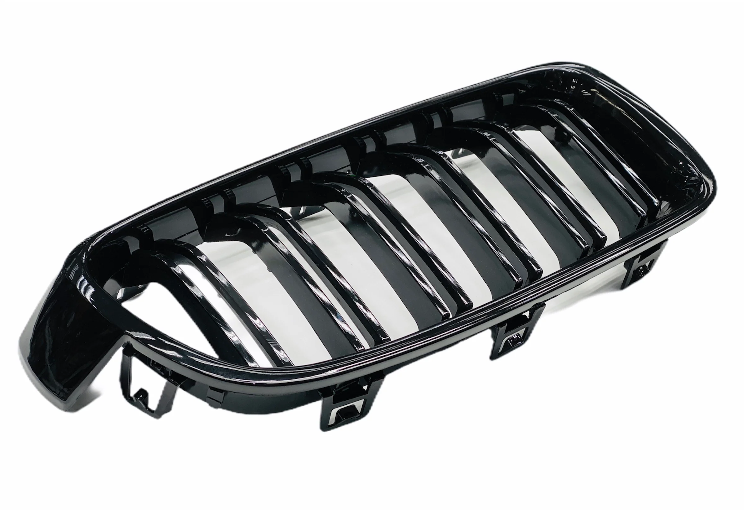 BMW F30 DOUBLE SLAT GRILL GLOSS BLACK - Image 4