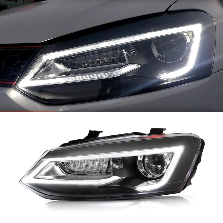 VLAND VW POLO 6 TUBE LED HEADLIGHT - Image 20