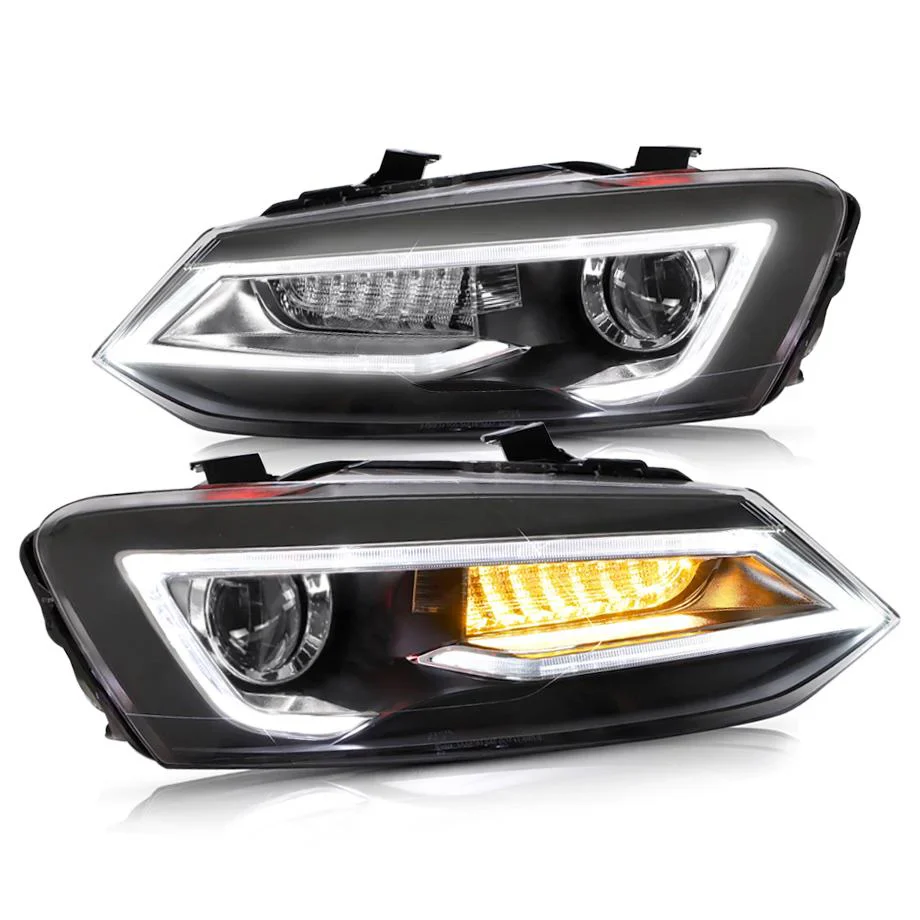 VLAND VW POLO 6 TUBE LED HEADLIGHT - Image 8